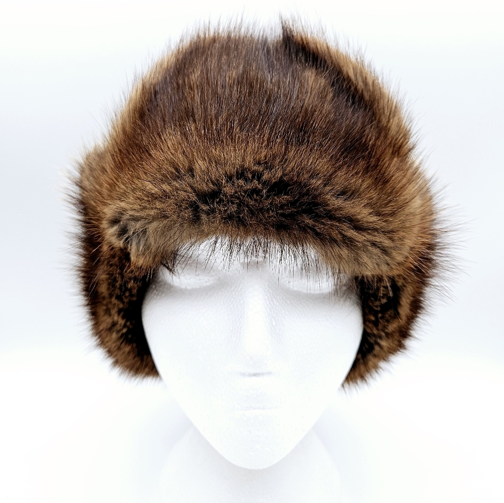 PAUL LEINBURD by CROWNCAP |  muskrat fur & wool blend trapper winter hat